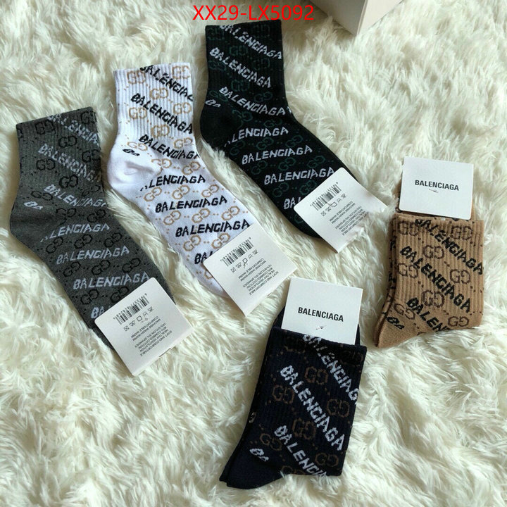 Sock-Balenciaga where should i buy to receive ID: LX5092 $: 29USD