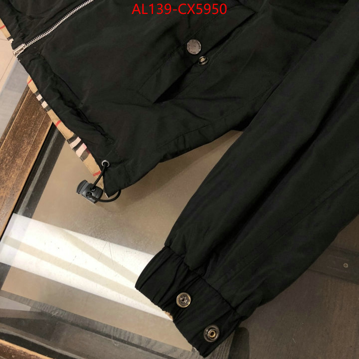 Clothing-Burberry replcia cheap ID: CX5950 $: 139USD
