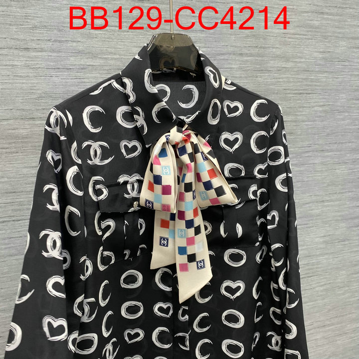 Clothing-Chanel designer 7 star replica ID: CC4214 $: 129USD