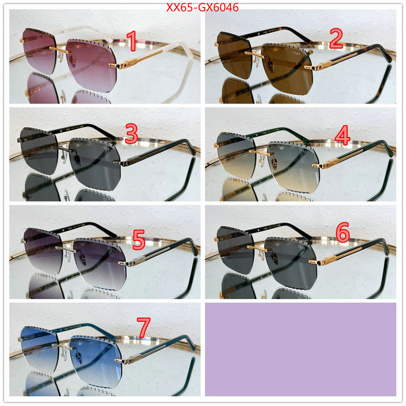 Glasses-Fred luxury fake ID: GX6046 $: 65USD