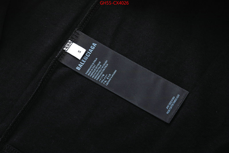 Clothing-Balenciaga wholesale 2024 replica ID: CX4026 $: 55USD