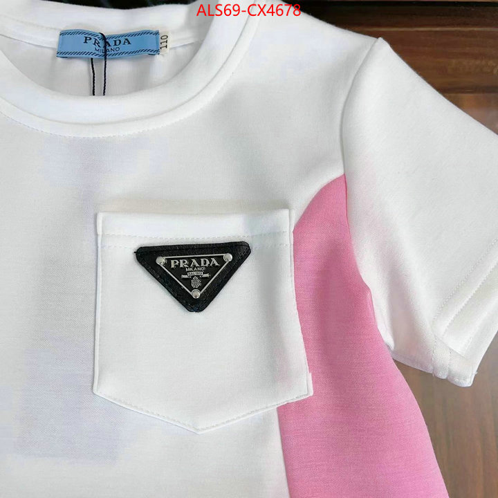 Kids clothing-Prada top quality fake ID: CX4678 $: 69USD