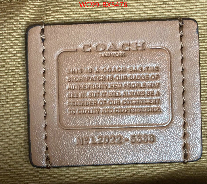 Coach Bags(4A)-Backpack- best replica 1:1 ID: BX5476 $: 99USD,