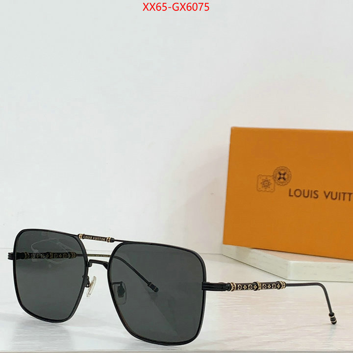 Glasses-LV designer high replica ID: GX6075 $: 65USD