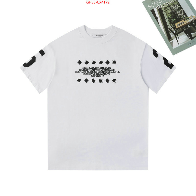 Clothing-Givenchy 2024 replica wholesale cheap sales online ID: CX4179 $: 55USD