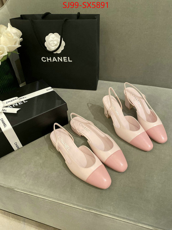 Women Shoes-Chanel high quality ID: SX5891 $: 99USD