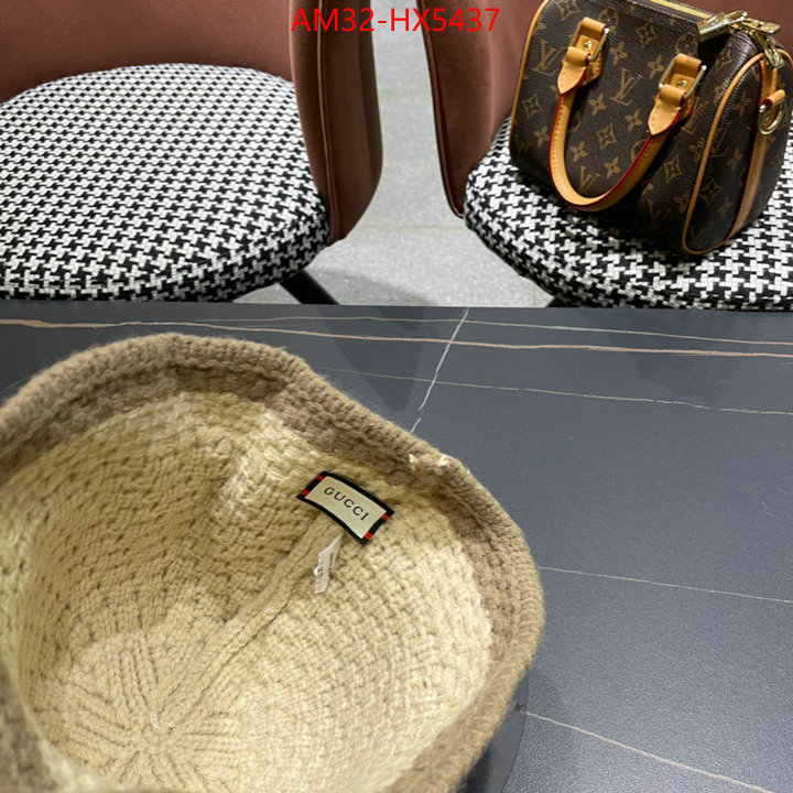 Cap(Hat)-Gucci replica 2024 perfect luxury ID: HX5437 $: 32USD