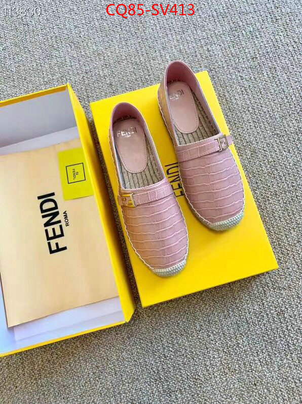 Women Shoes-Fendi 1:1 ID: SV413 $:85USD