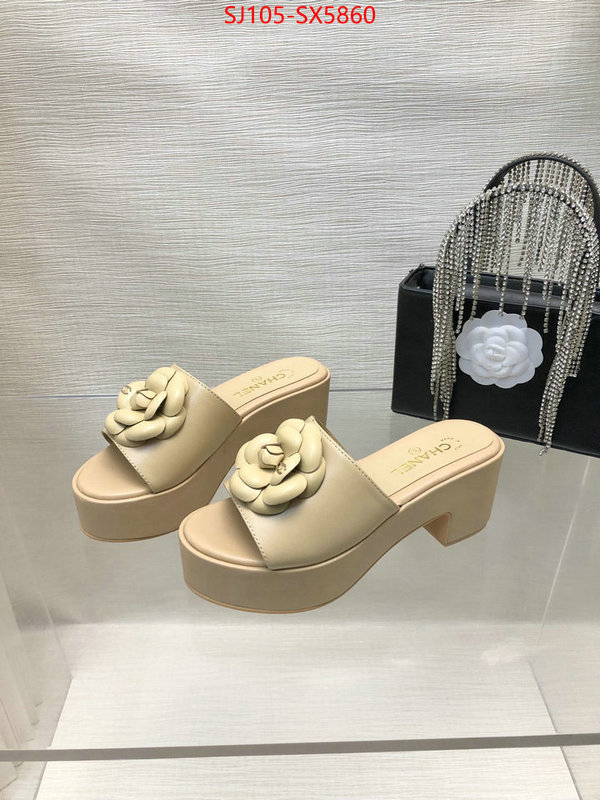 Women Shoes-Chanel 2024 replica wholesale cheap sales online ID: SX5860 $: 105USD