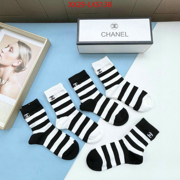 Sock-Chanel store ID: LX5138 $: 29USD