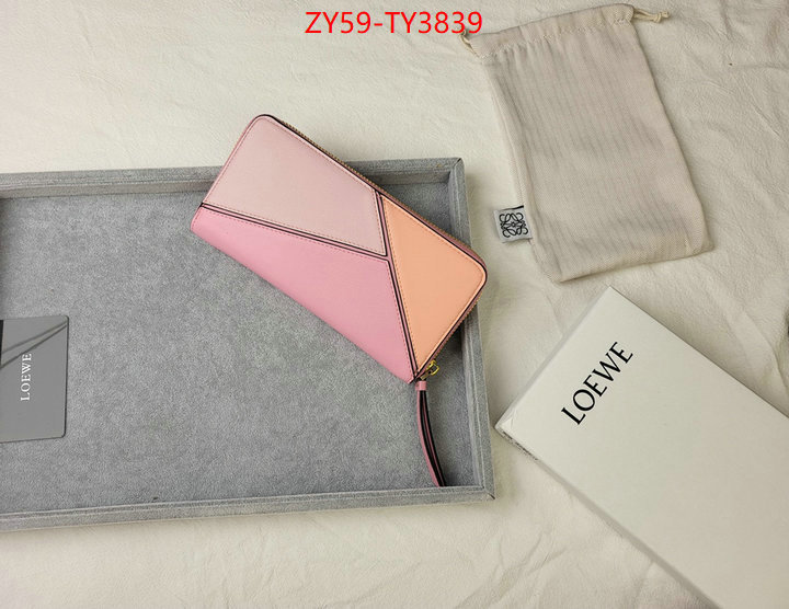 Loewe Bags(4A)-Wallet- what is a 1:1 replica ID: TY3839 $: 59USD,