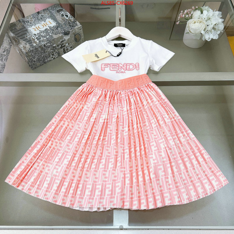 Kids clothing-Fendi wholesale replica shop ID: CX6269 $: 85USD