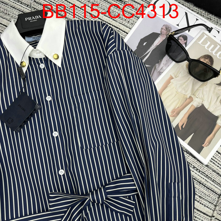 Clothing-Prada can you buy knockoff ID: CC4313 $: 115USD