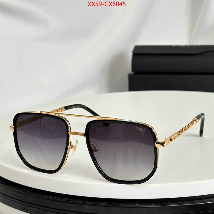 Glasses-Fred designer 1:1 replica ID: GX6045 $: 59USD