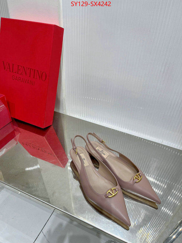 Women Shoes-Valentino high quality perfect ID: SX4242 $: 129USD