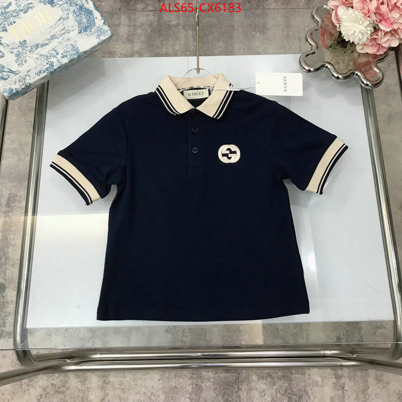 Kids clothing-Gucci top perfect fake ID: CX6183 $: 65USD