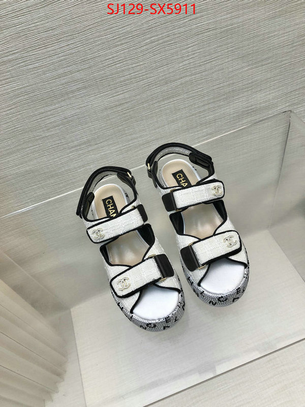 Women Shoes-Chanel replica aaaaa designer ID: SX5911 $: 129USD