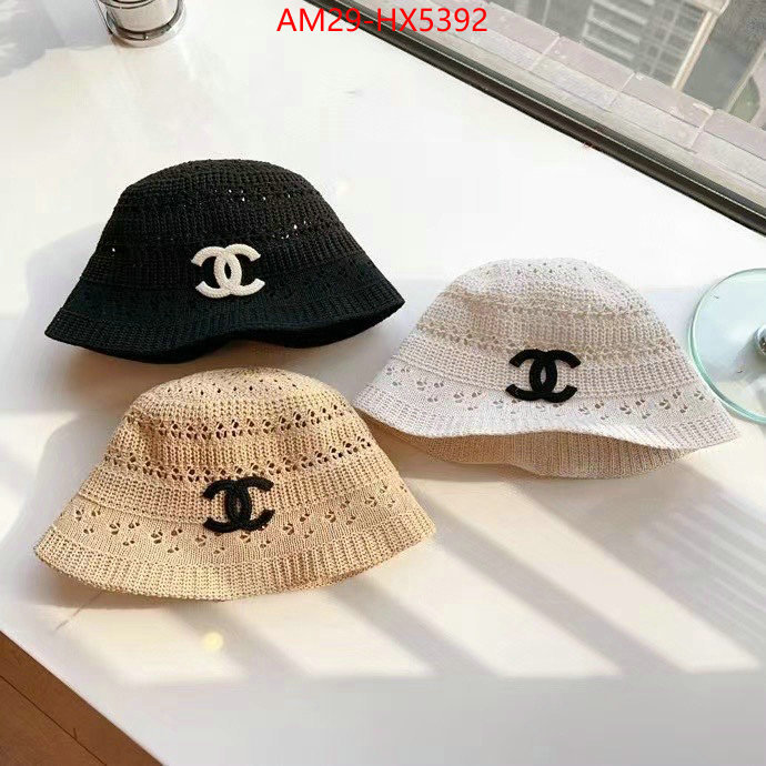 Cap (Hat)-Chanel 7 star quality designer replica ID: HX5392 $: 29USD