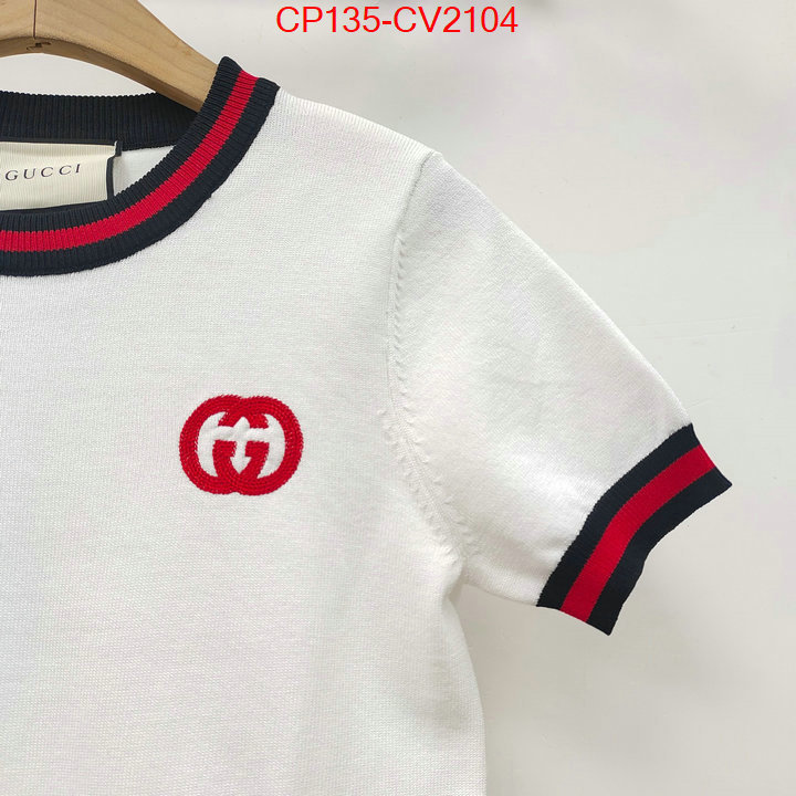 Clothing-Gucci aaaaa class replica ID: CV2104 $: 135USD