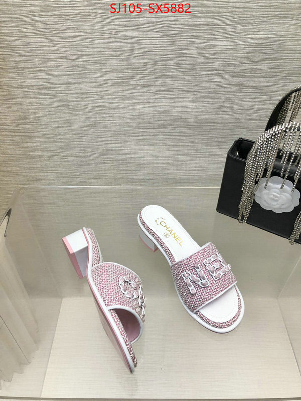 Women Shoes-Chanel customize best quality replica ID: SX5882 $: 105USD