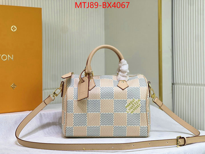 LV Bags(4A)-Speedy- high-end designer ID: BX4067 $: 89USD,