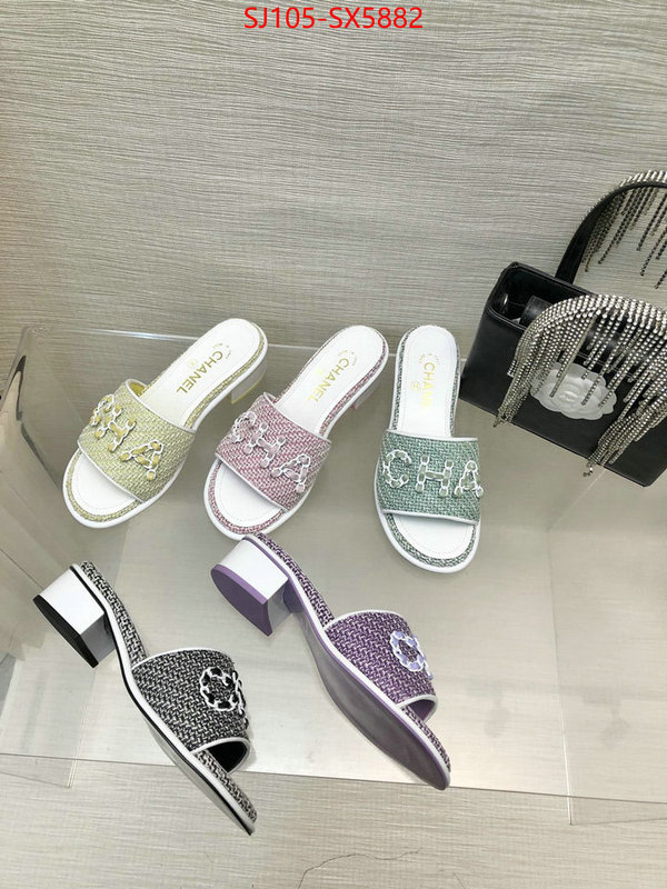 Women Shoes-Chanel customize best quality replica ID: SX5882 $: 105USD