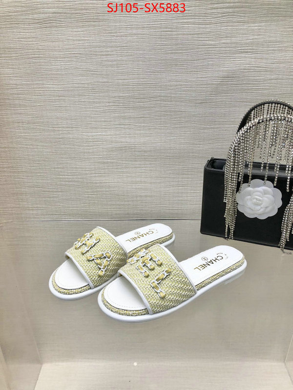 Women Shoes-Chanel buy 2024 replica ID: SX5883 $: 105USD