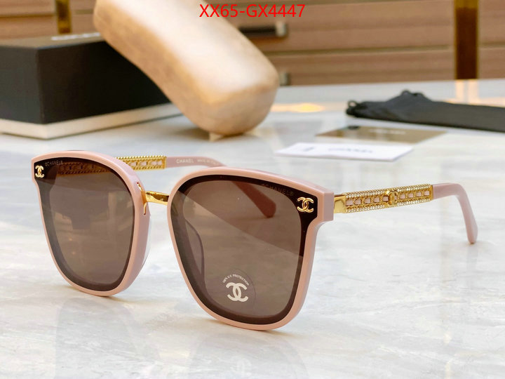 Glasses-Chanel new designer replica ID: GX4447 $: 65USD