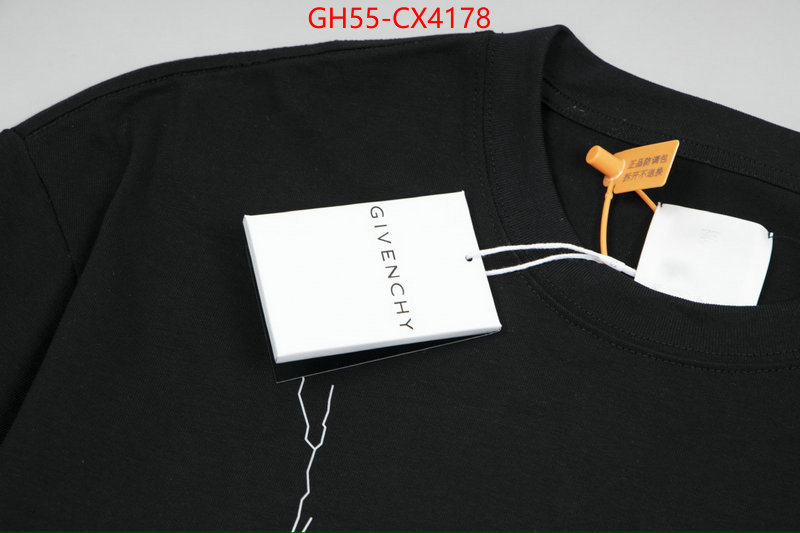 Clothing-Givenchy can i buy replica ID: CX4178 $: 55USD