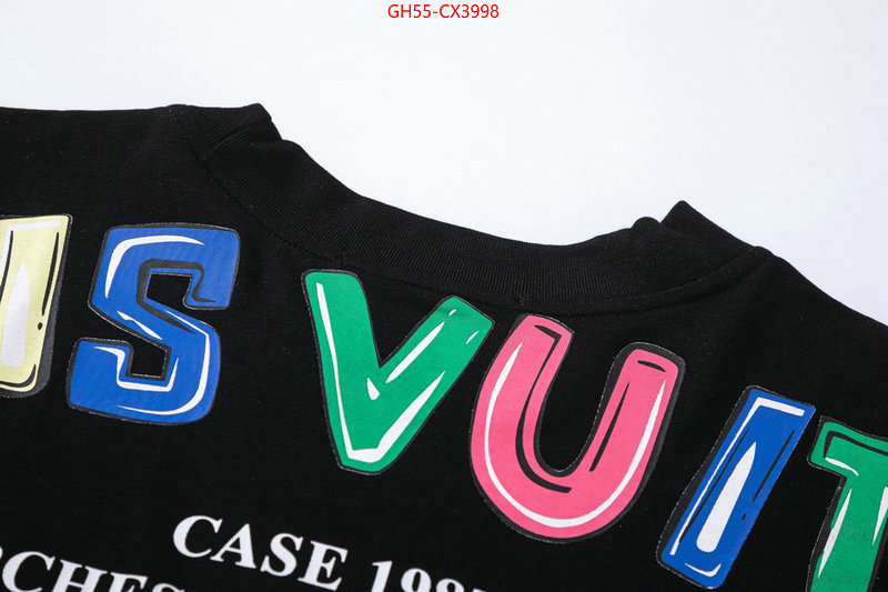 Clothing-LV top perfect fake ID: CX3998 $: 55USD