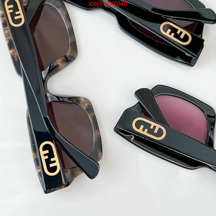 Glasses-Fendi quality replica ID: GX6040 $: 65USD