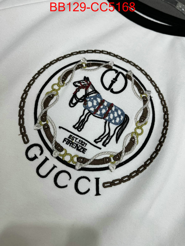 Clothing-Gucci aaaaa+ replica ID: CC5168 $: 129USD