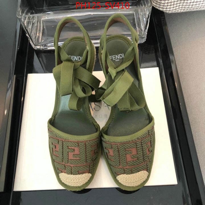 Women Shoes-Fendi top quality replica ID: SV410 $:125USD