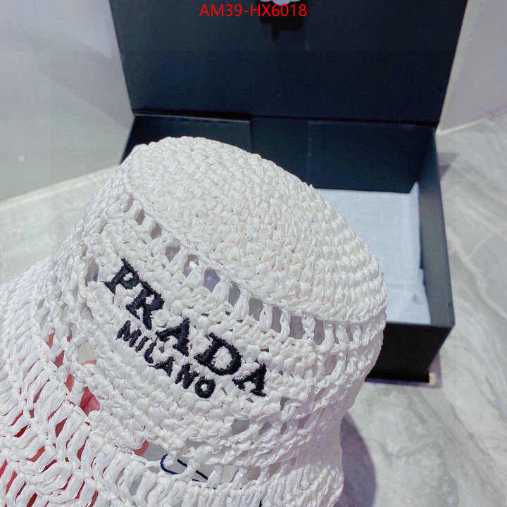 Cap (Hat)-Prada can you buy knockoff ID: HX6018 $: 39USD