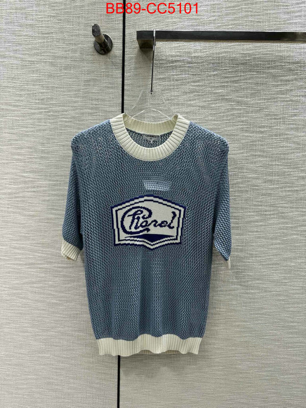 Clothing-Chanel top quality designer replica ID: CC5101 $: 89USD