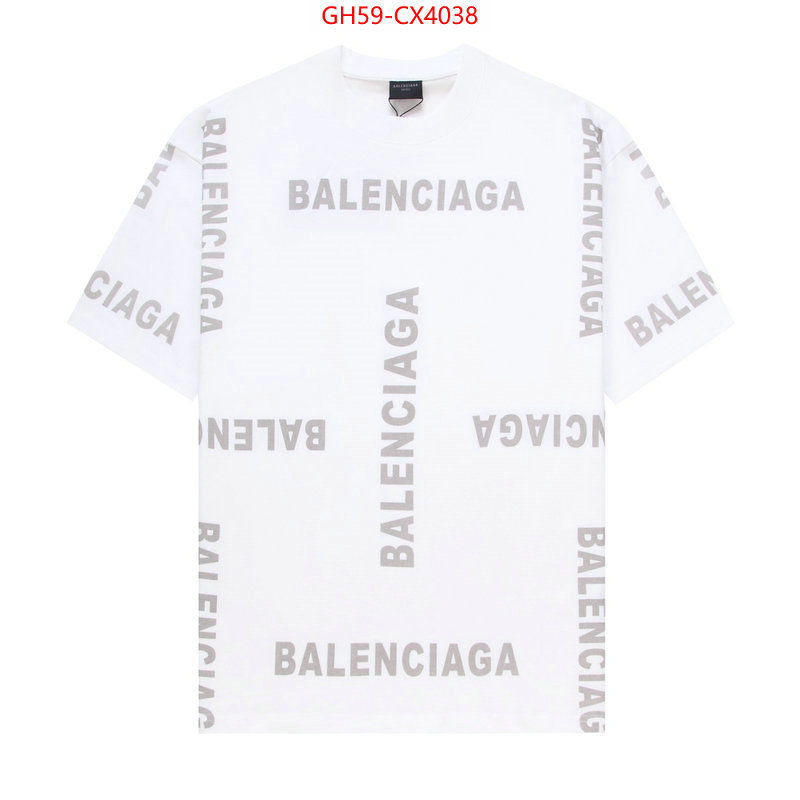 Clothing-Balenciaga replcia cheap from china ID: CX4038 $: 59USD