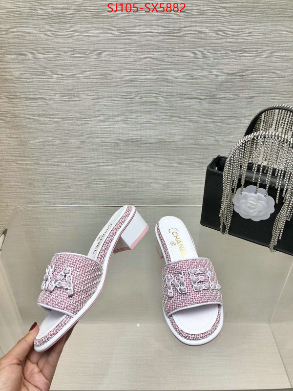 Women Shoes-Chanel customize best quality replica ID: SX5882 $: 105USD