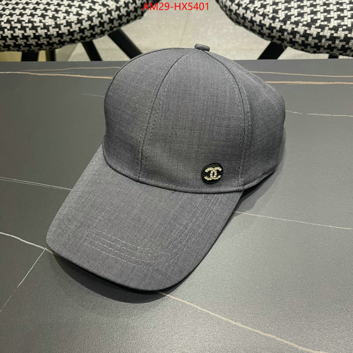 Cap (Hat)-Chanel replica for cheap ID: HX5401 $: 29USD