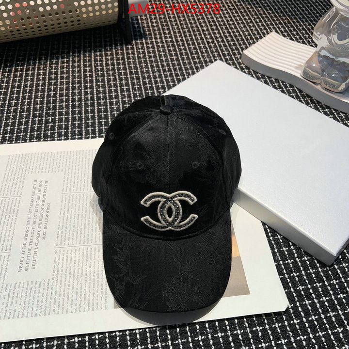 Cap (Hat)-Chanel high quality replica designer ID: HX5378 $: 29USD