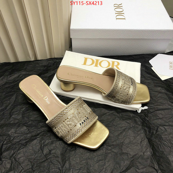 Women Shoes-Dior perfect quality ID: SX4213 $: 115USD