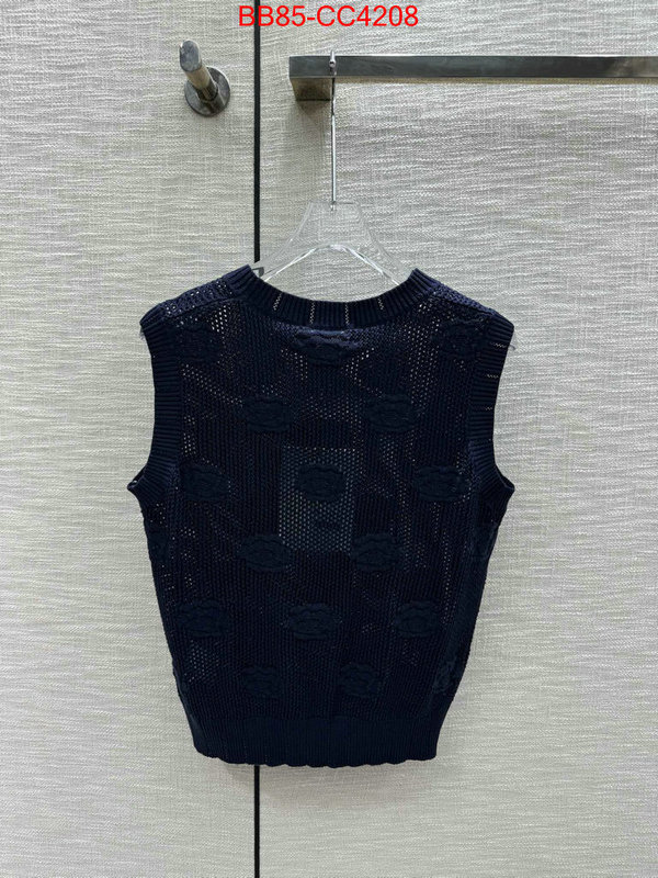 Clothing-Chanel top quality website ID: CC4208 $: 85USD