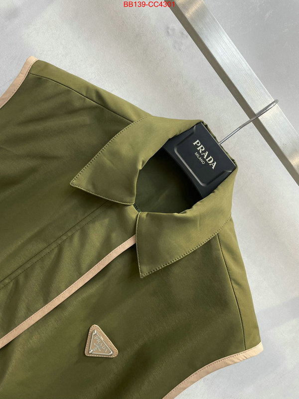 Clothing-Prada online sale ID: CC4301 $: 139USD