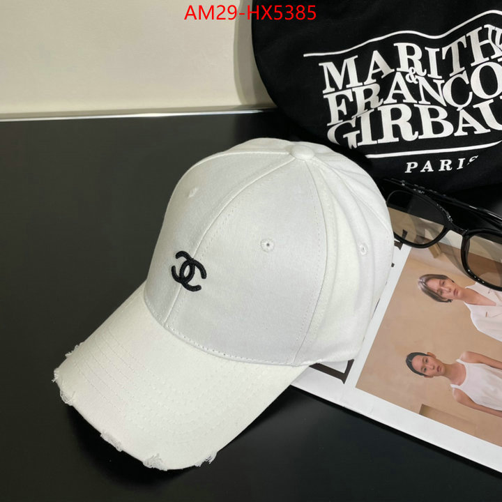 Cap (Hat)-Chanel top quality designer replica ID: HX5385 $: 29USD