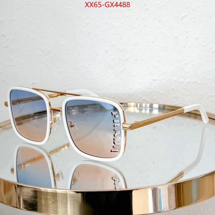 Glasses-Prada 2024 aaaaa replica customize ID: GX4488 $: 65USD