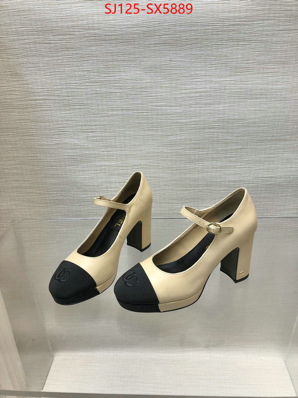 Women Shoes-Chanel top quality ID: SX5889 $: 125USD