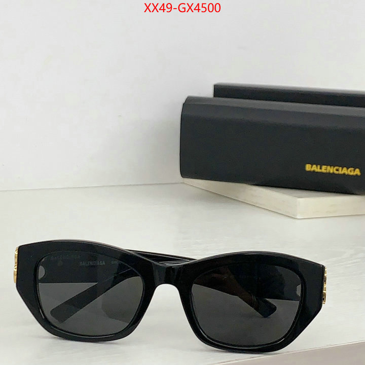 Glasses-Balenciaga designer replica ID: GX4500 $: 49USD