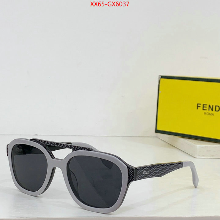 Glasses-Fendi wholesale designer shop ID: GX6037 $: 65USD