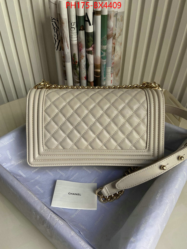 Chanel Bags(TOP)-Le Boy online sale ID: BX4409 $: 175USD,