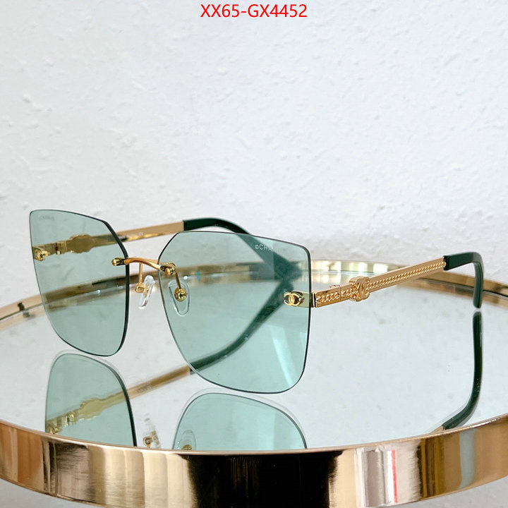 Glasses-Chanel designer 1:1 replica ID: GX4452 $: 65USD