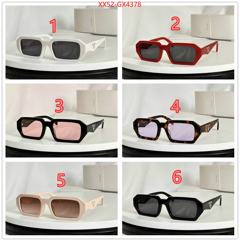 Glasses-Prada brand designer replica ID: GX4378 $: 52USD